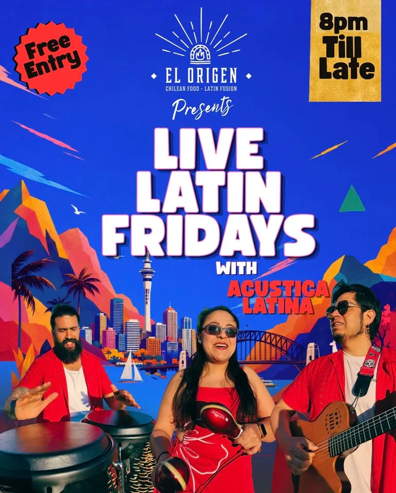 Live Latin Fridays at “El Origen”