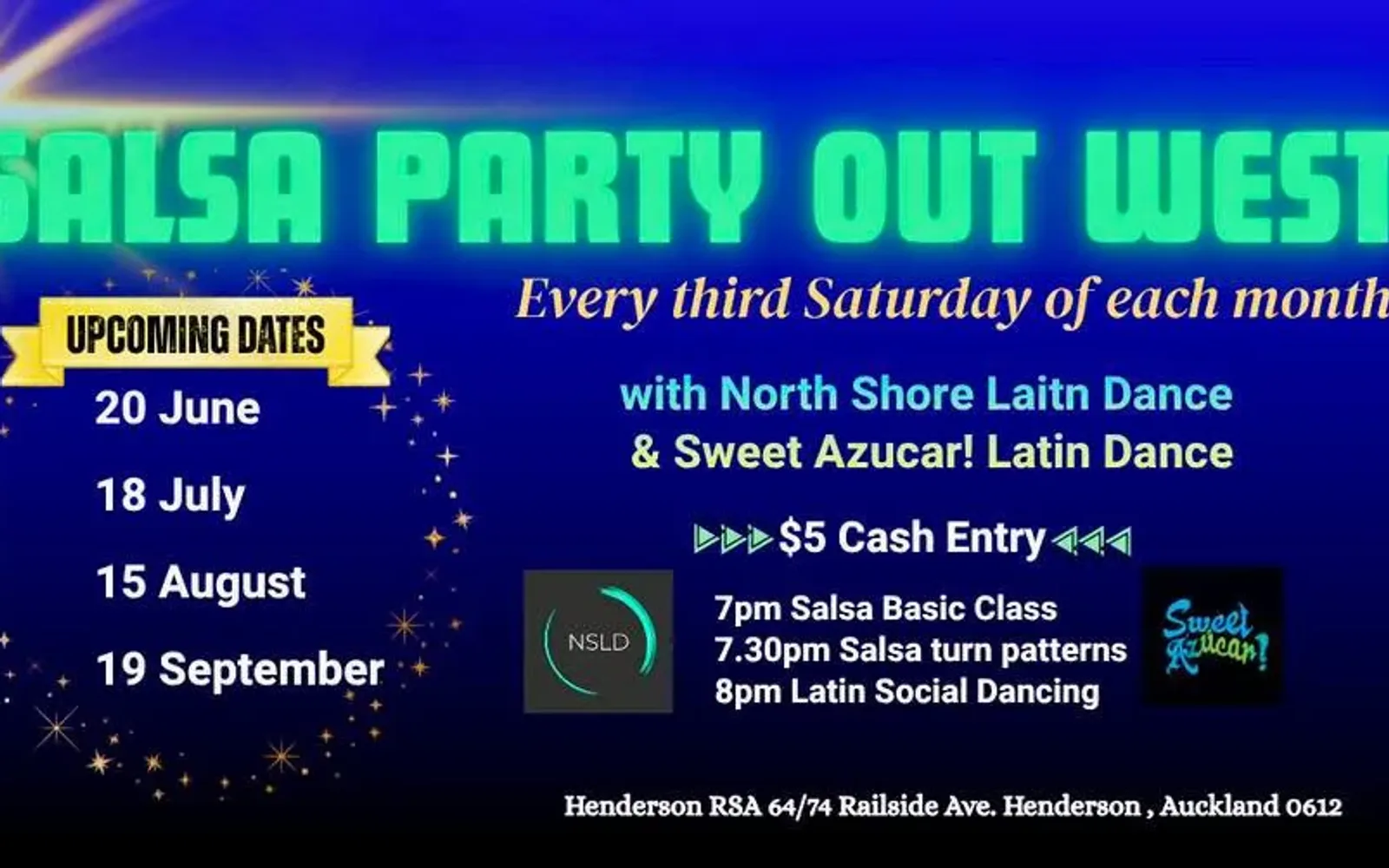 Salsa Party Out West