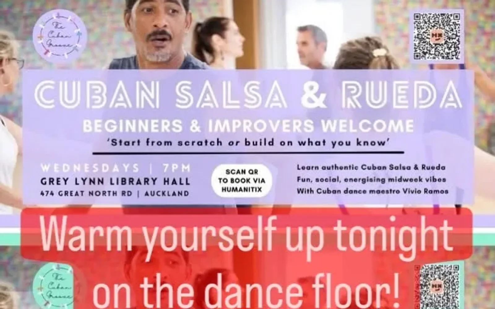 Beginners & Improvers Salsa + Rueda