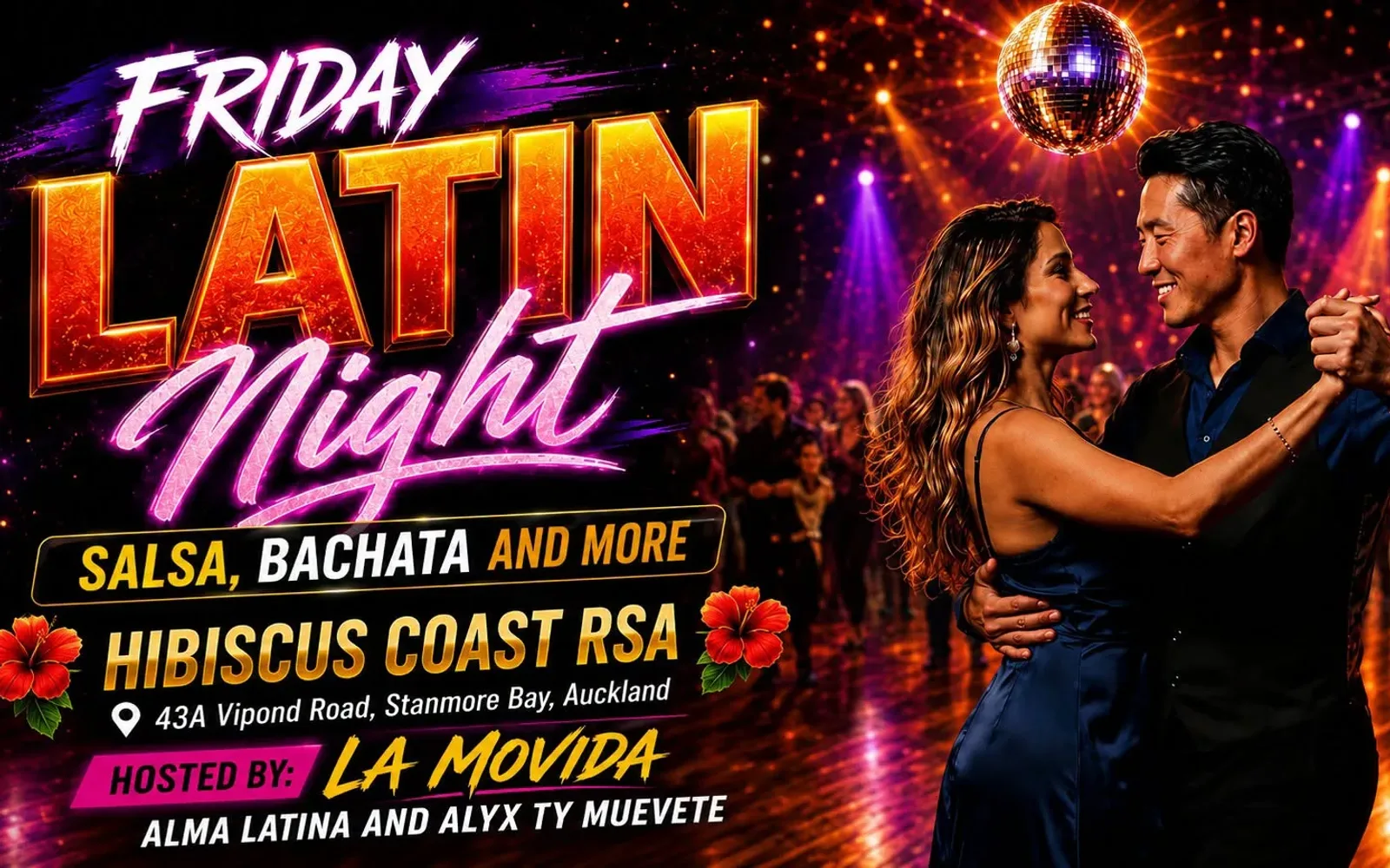 Friday Latin Night - Hibiscus Coast RSA