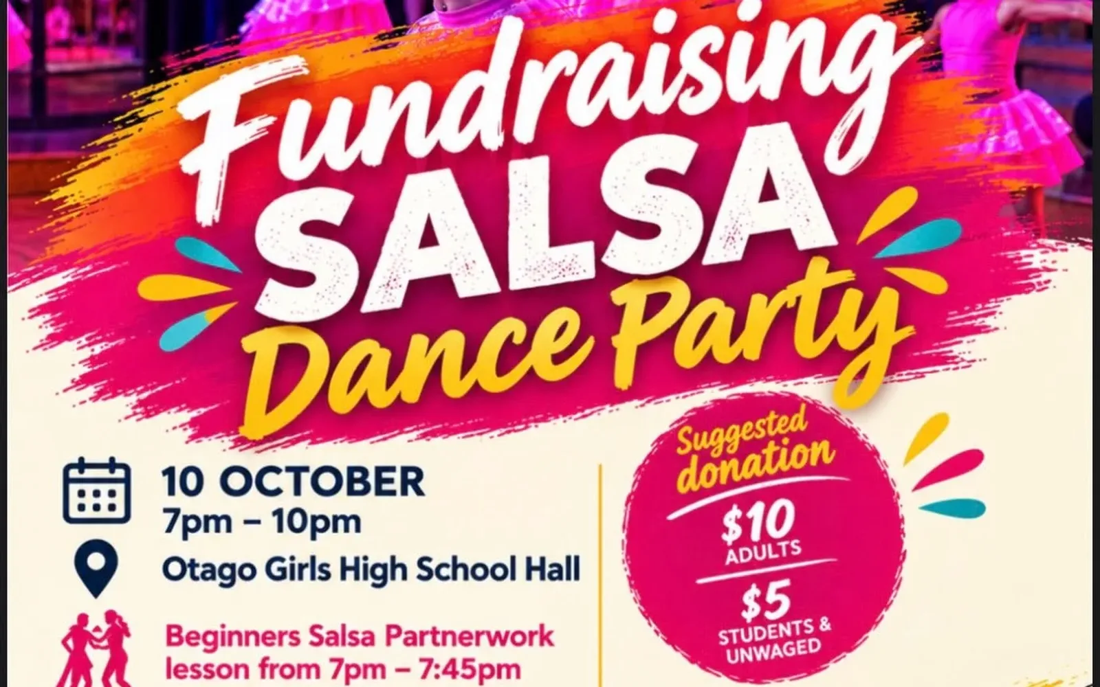 Salsa Fundraiser Dance Party